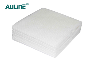 Starched spunlace nonwoven can have good tensile strength