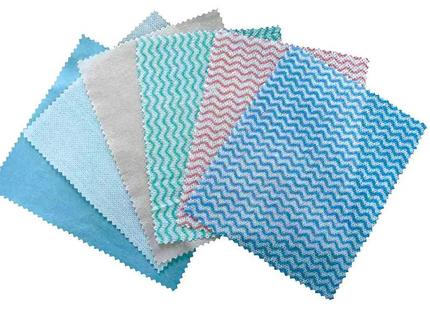 About of Piece Type Printed Spunlace Nonwoven